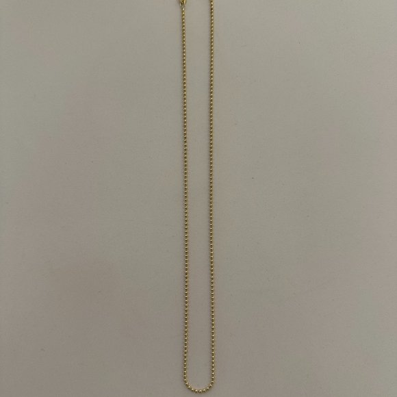 14k ball chain 16” necklace - Picture 3 of 6